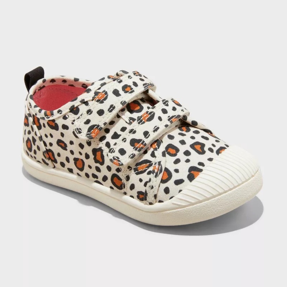CAT & JACK LEOPARD PRINT SNEAKERS